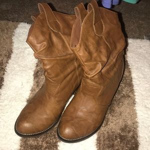 Women’s X-Appeal Brown Cowboy Boots 👢